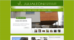 Desktop Screenshot of julialeon.cl